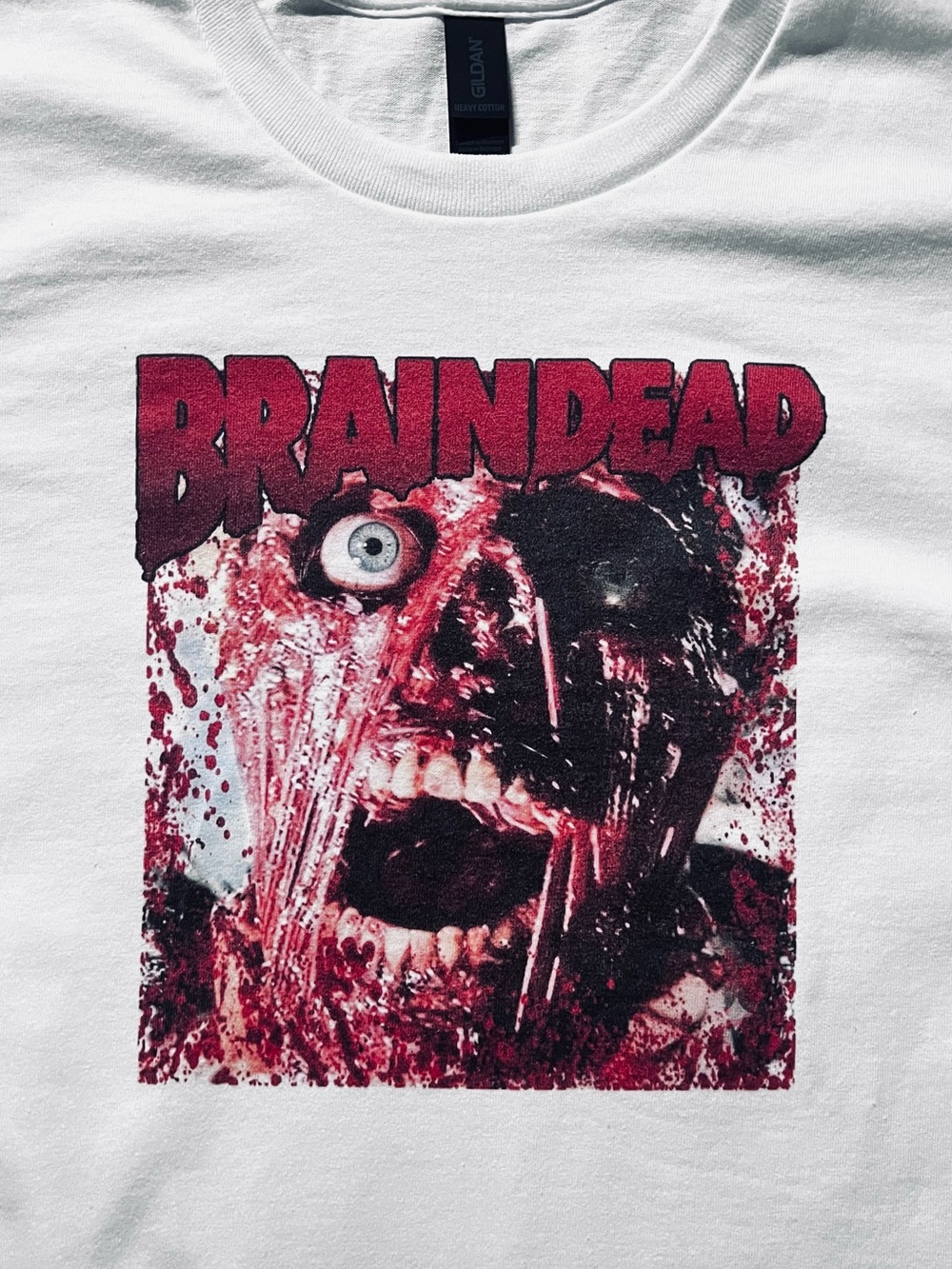 Dead Alive horror retro White Unisex T-Shirt